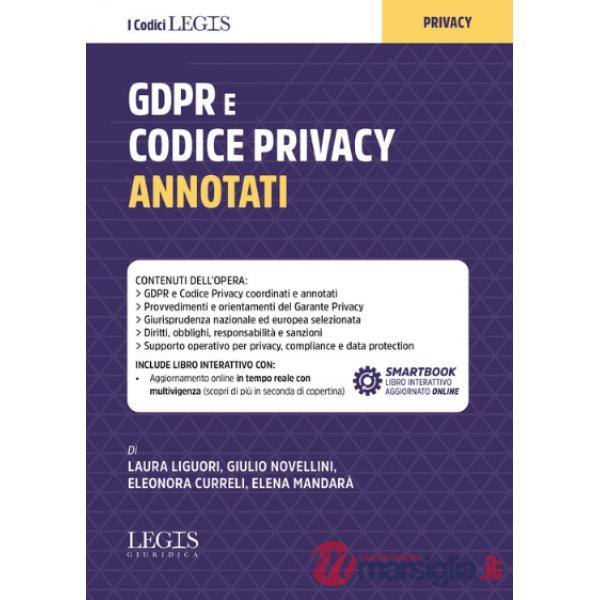 GDPR e codice privacy annotati
