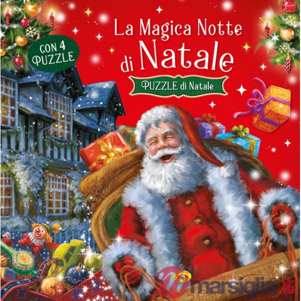 Magica notte di Natale. Ediz. a colori. Con 4 puzzle (La)