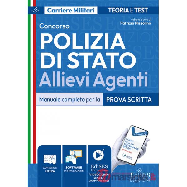 Concorso Allievi Agenti Polizia di Stato. Manuale completo per la prova scritta. Con software di simulazione