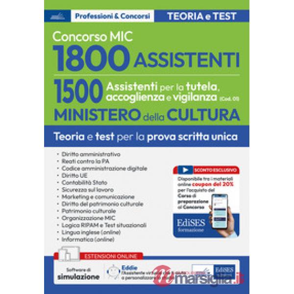 Concorso MIC. 1500 Assistenti alla tutela, accoglienza e vigilanza