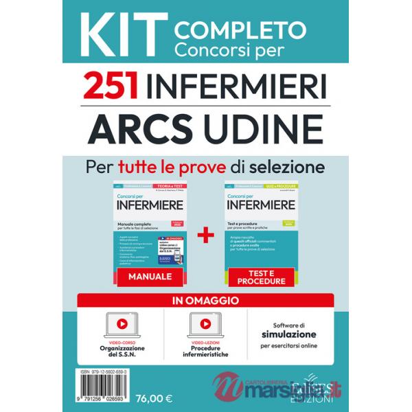 Concorso 251 Infermieri ARCS Udine: kit completo