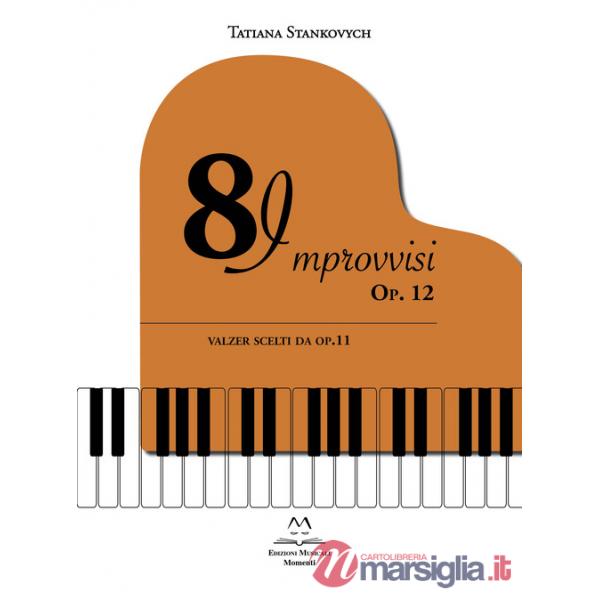 8 Improvvisi Op. 12. valzer scelti da op. 11. Spartito