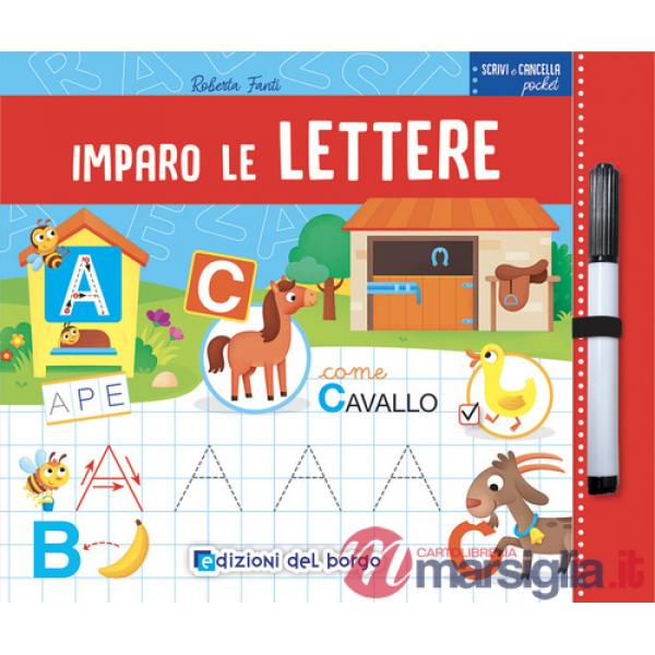 Imparo le lettere. Scrivi e cancella pocket