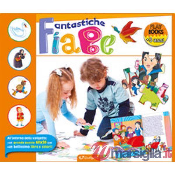 Fantastiche fiabe. Play books. Ediz. a colori. Con puzzle
