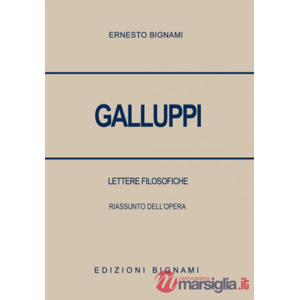 Galluppi. Lettere filosofiche. Riassunto dell'opera