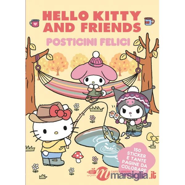 Hello Kitty & Friends. Posticini felici. Casine carine, paesini adorabili e prati colorati. Ediz. a colori