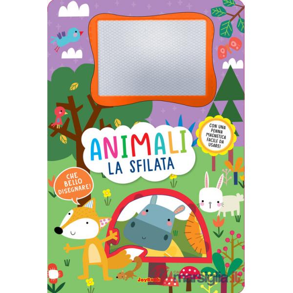 Animali. La sfilata. Lavagnette magiche. Ediz. a colori. Con penna magnetica