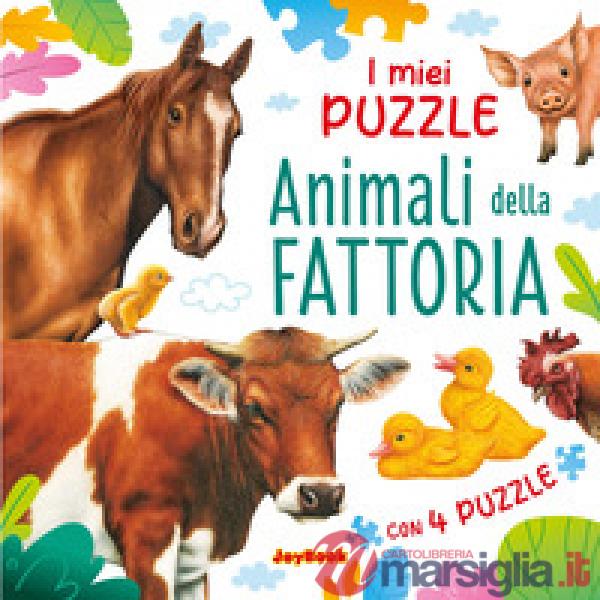 Animali della fattoria. Libro puzzle. Ediz. a colori