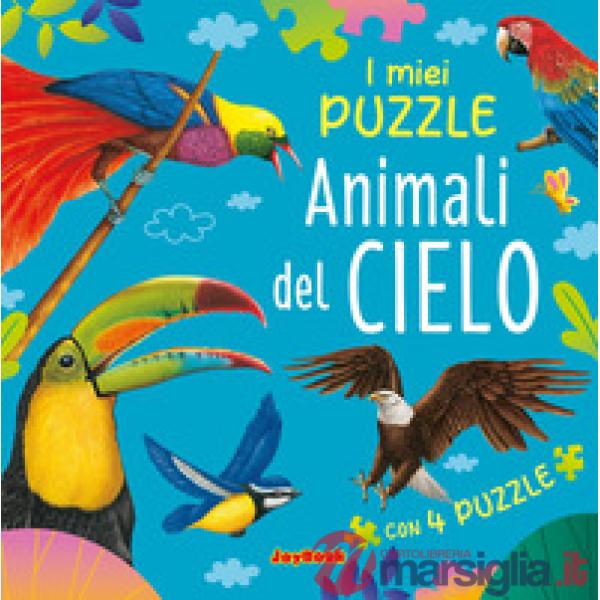 Animali del cielo. Libro puzzle. Ediz. a colori