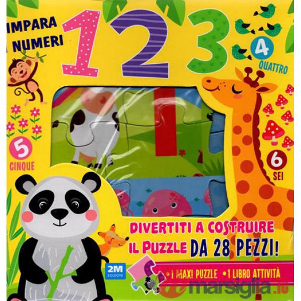 Impara i numeri 123. Ediz. a colori. Con puzzle