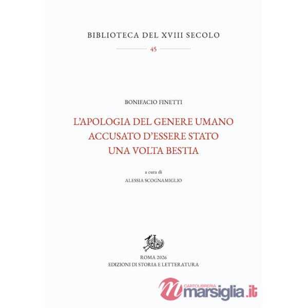 Apologia del genere umano accusato d'essere stato una volta bestia (L')