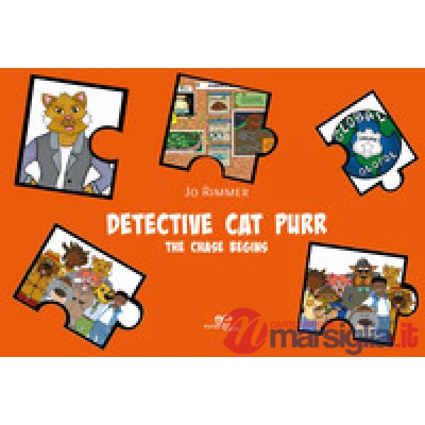 Detective Cat Purr. The chase begins
