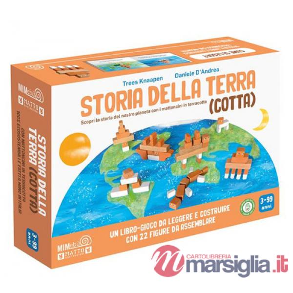 Storia della Terra (cotta). Scopri la storia del nostro pianeta con i mattoncini in terracotta. Ediz. a colori. Con 30 mattoncin