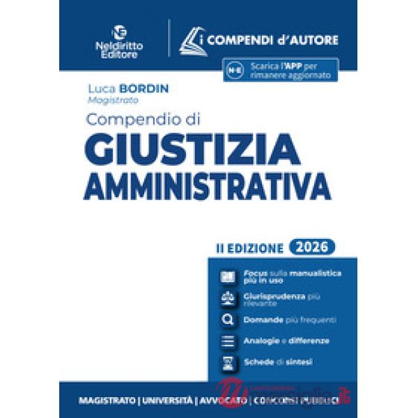 Compendio di giustizia amministrativa 2026