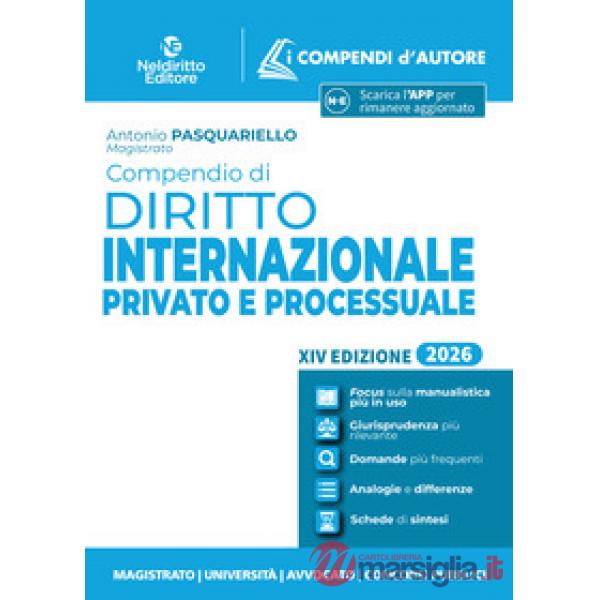 Compendio di diritto internazionale privato e processuale 2026