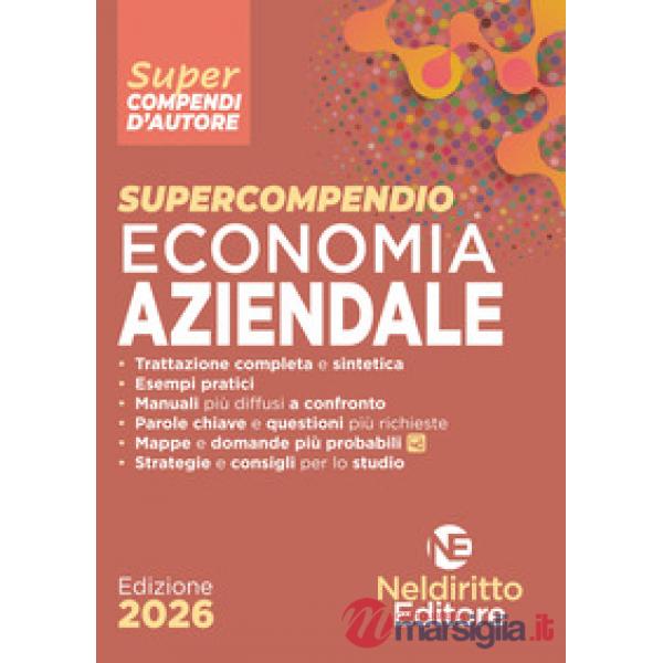 Supercompendio di economia aziendale 2026