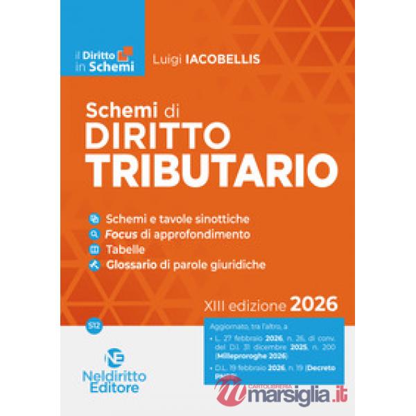 Schemi di diritto tributario 2026