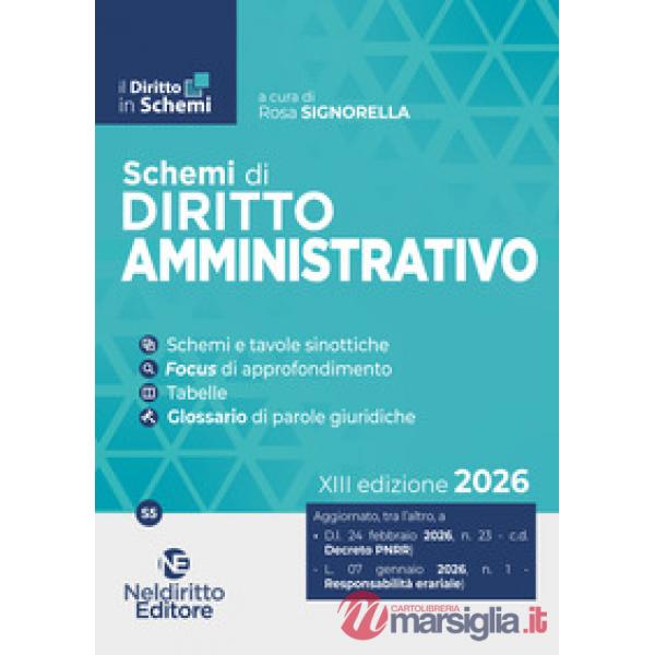 Schemi di diritto amministrativo 2026