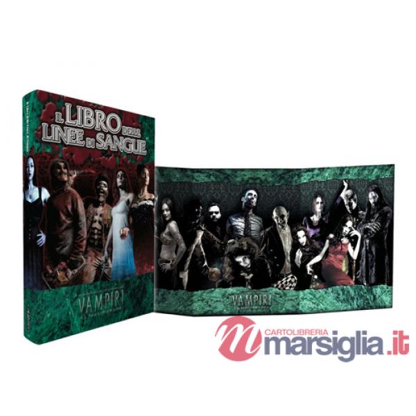 Libro delle linee di sangue. Vampiri La Masquerade 20° Anniversario. Con schermo (Il)