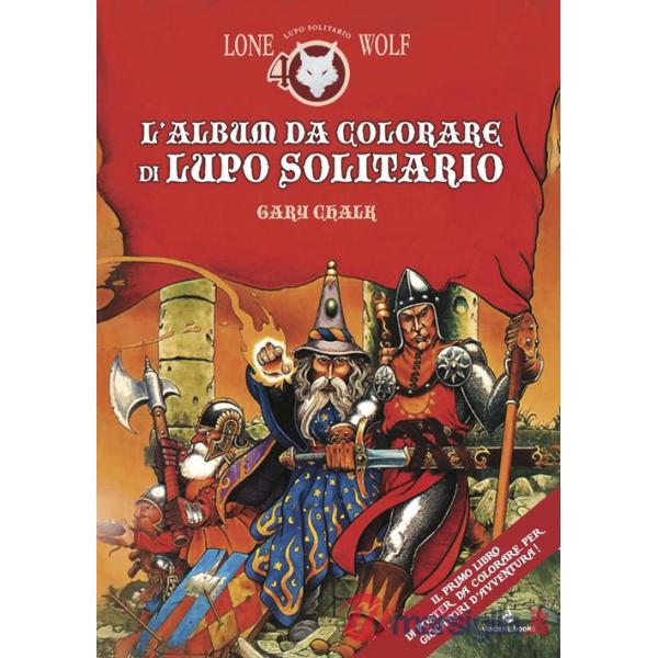 Album da colorare di Lupo Solitario (L')