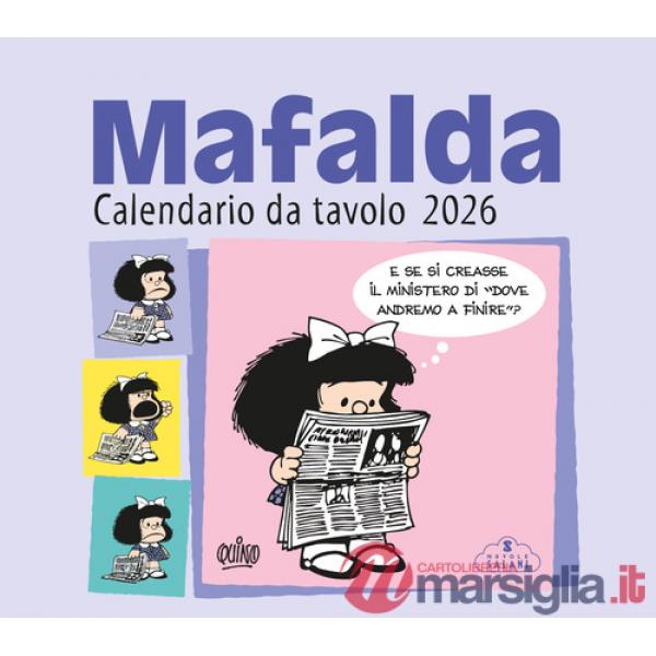 Mafalda. Calendario da tavolo 2026