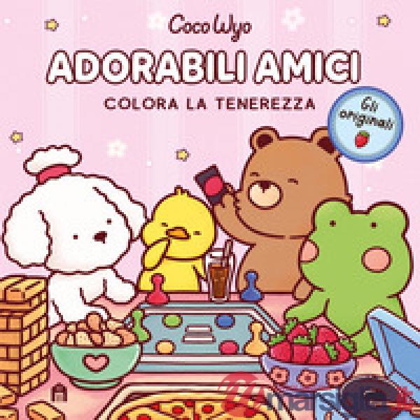 Adorabili amici. Libro da colorare per tutte le età. Gli originali Coco Wyo