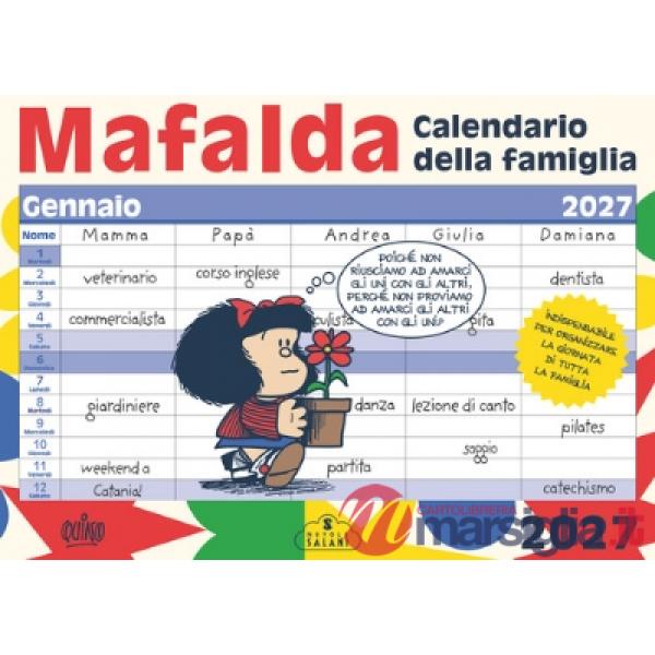 Mafalda. Calendario della famiglia 2027