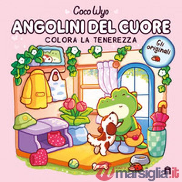 Angolini del cuore. Libro da colorare per tutte le età. Gli originali Coco Wyo