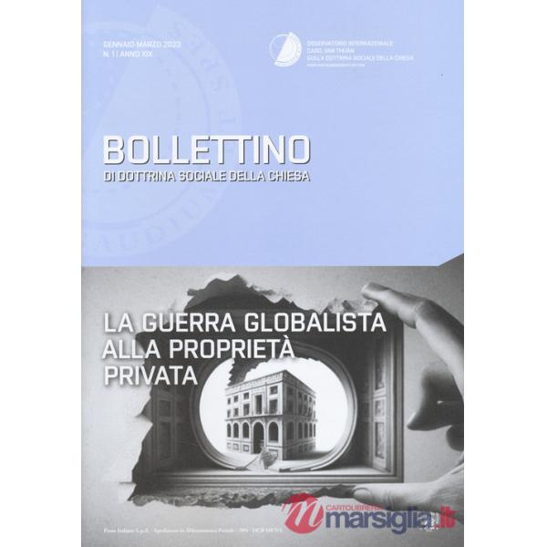 Bollettino di dottrina sociale della Chiesa (2023). Vol. 1