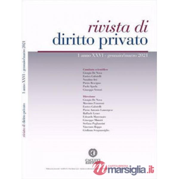 Rivista di diritto privato.