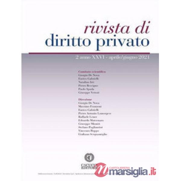 Rivista di diritto privato
