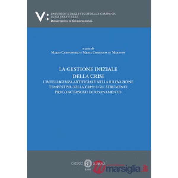 La gestione iniziale della crisi. L'intelligenza artificiale nella rilevazione tempestiva della crisi e gli strumenti preconcors