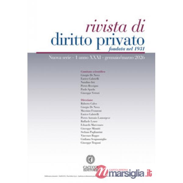 Rivista di diritto privato