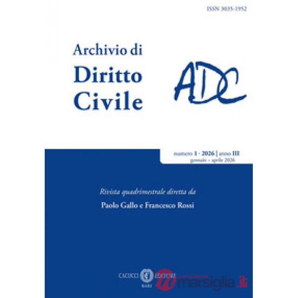 Rivista archivio di diritto civile