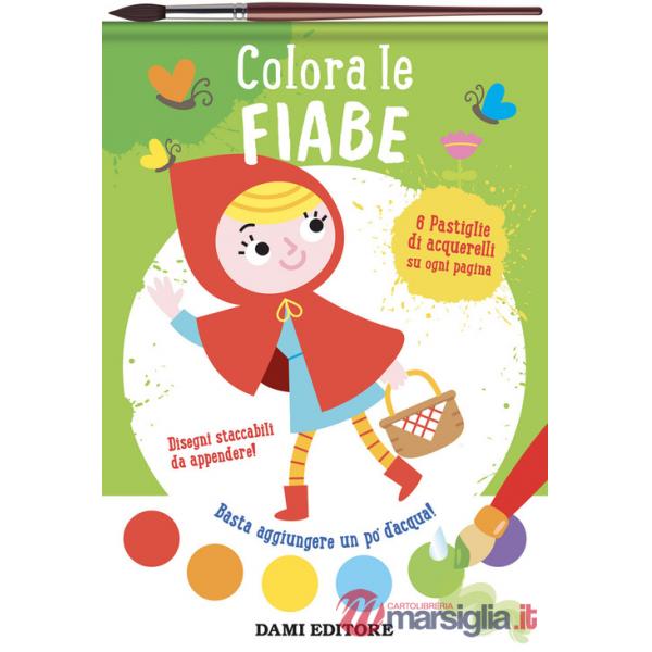 Colora le fiabe. Colori magici. Ediz. illustrata. Con pennello