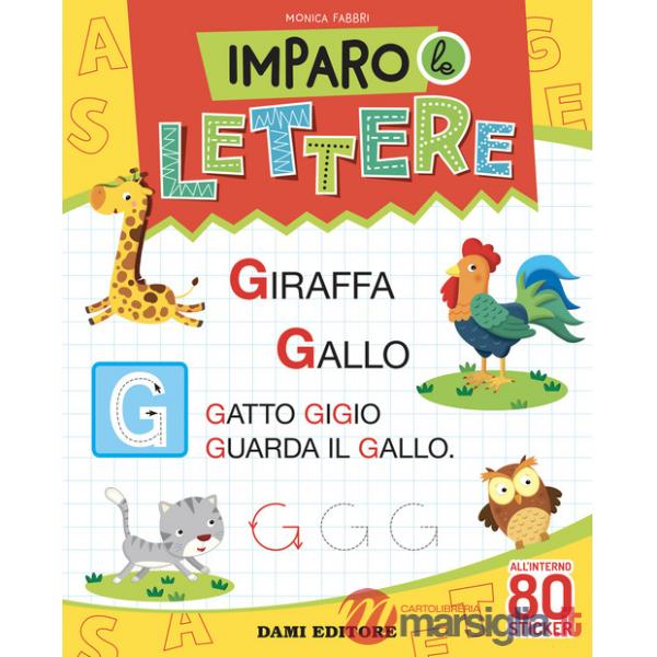 Imparo le lettere. Con adesivi. Ediz. a colori