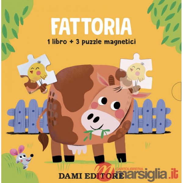 Fattoria. Libri con puzzle magnetici. Ediz. a colori. Con 3 puzzle