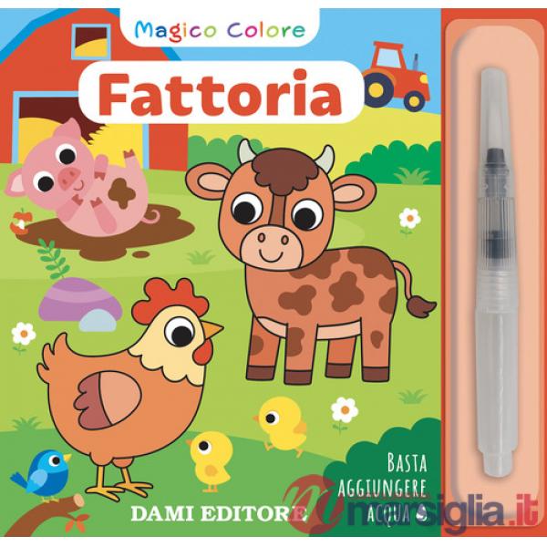 Fattoria. Magico colore. Con pennello ad acqua