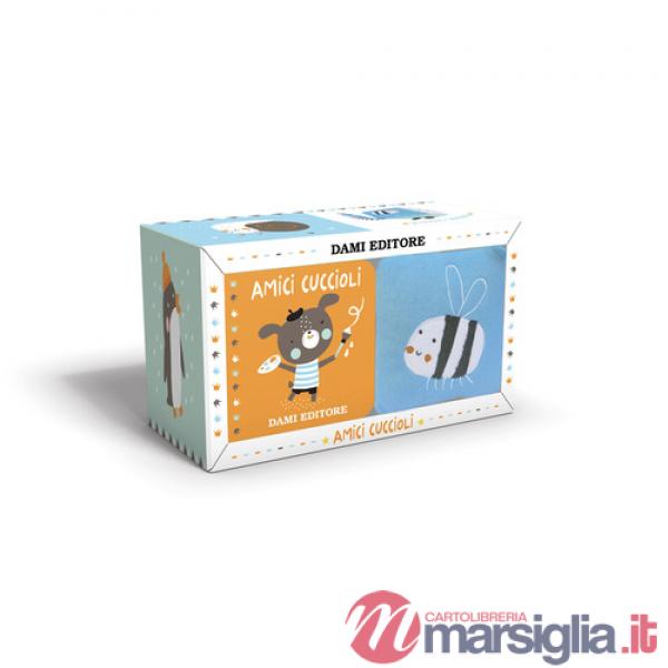 Amici cuccioli. Morbide coccole. Ediz. a colori. Con cubo morbido multisensoriale