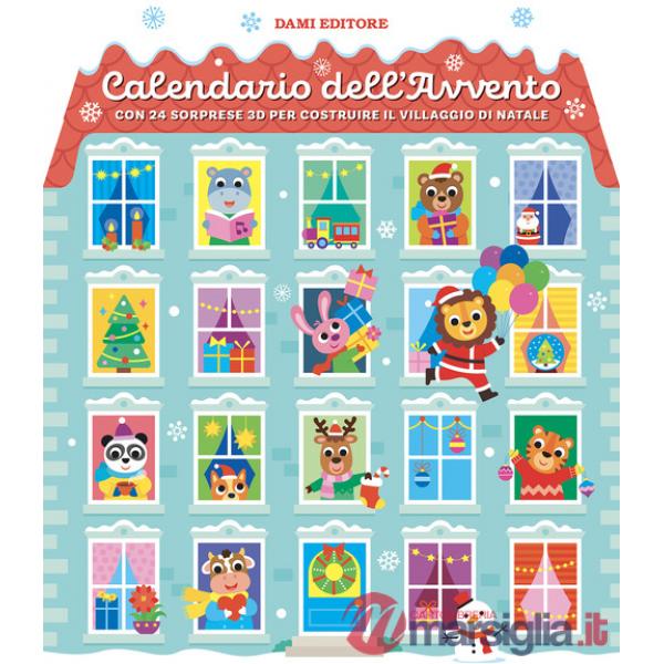 Calendario dell'Avvento. Con 24 sorprese 3D per costruire il villaggio di Natale. Ediz. a colori
