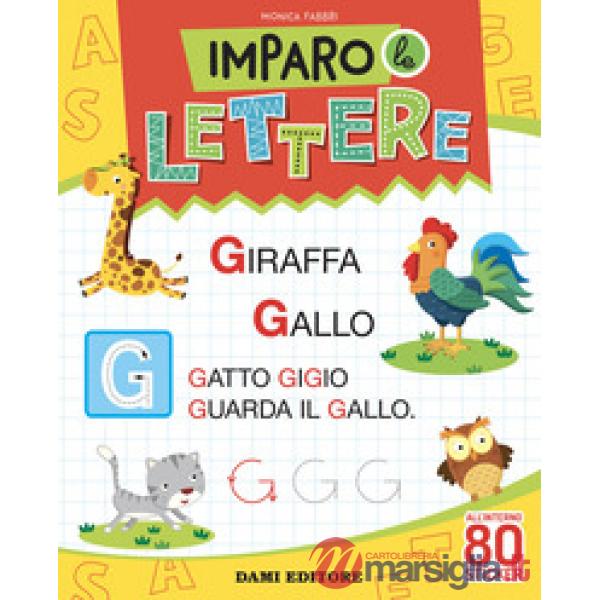 Imparo le lettere. Con adesivi