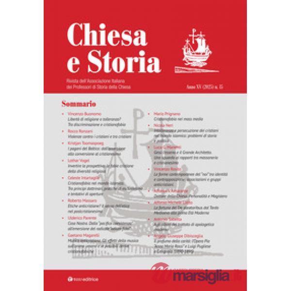 Chiesa e storia. Rivista dell'Associazione Italiana dei Professori di Storia della Chiesa