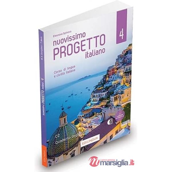 Nuovissimo Progetto italiano 4. Corso di lingua e civiltà italiana. Quaderno degli esercizi