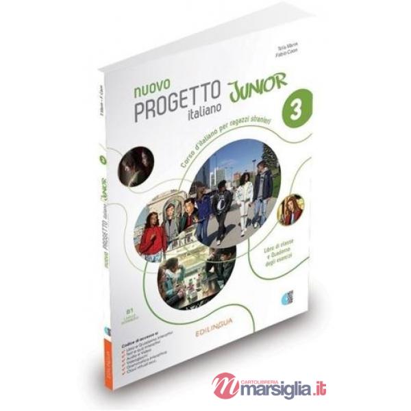 Nuovo Progetto italiano Junior. B1. Libro di classe e quaderno degli esercizi. Corso d'italiano per ragazzi stranieri