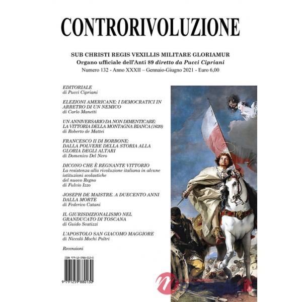 Controrivoluzione (2021). Vol. 132
