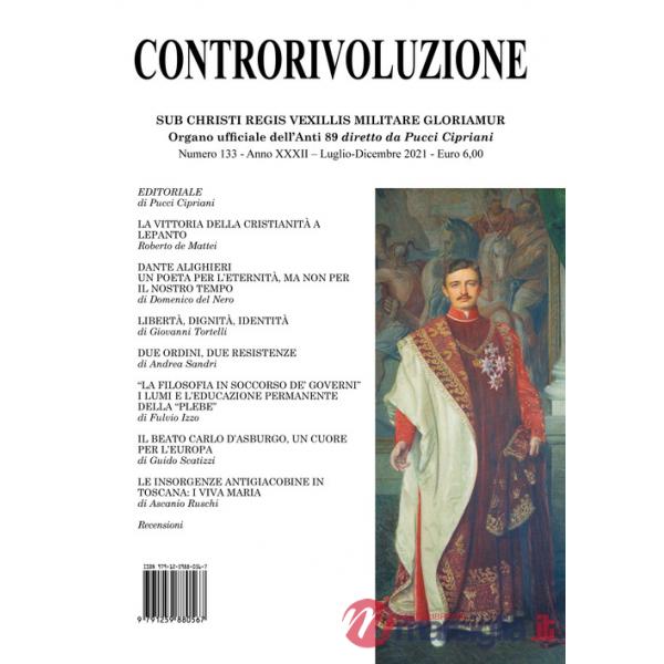 Controrivoluzione (2021). Vol. 133: Luglio-dicembre