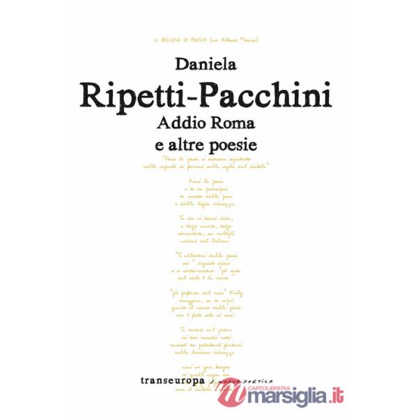 Addio Roma e altre poesie