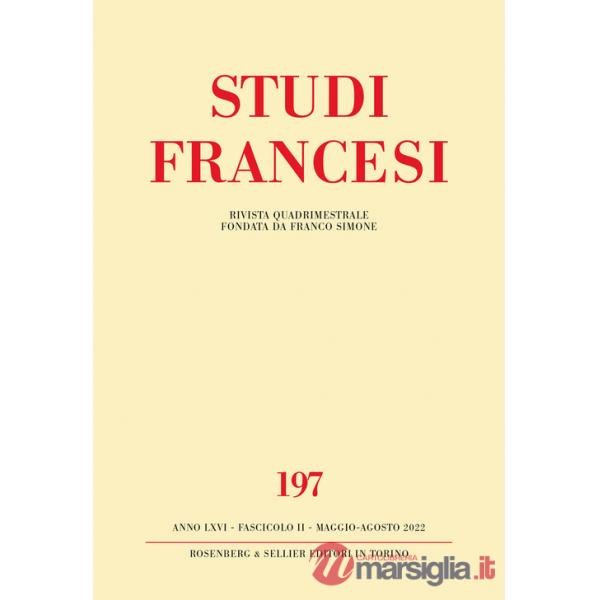 Studi francesi. Vol. 197: La loupe du lecteur. Proust et les enjeux de la lecture
