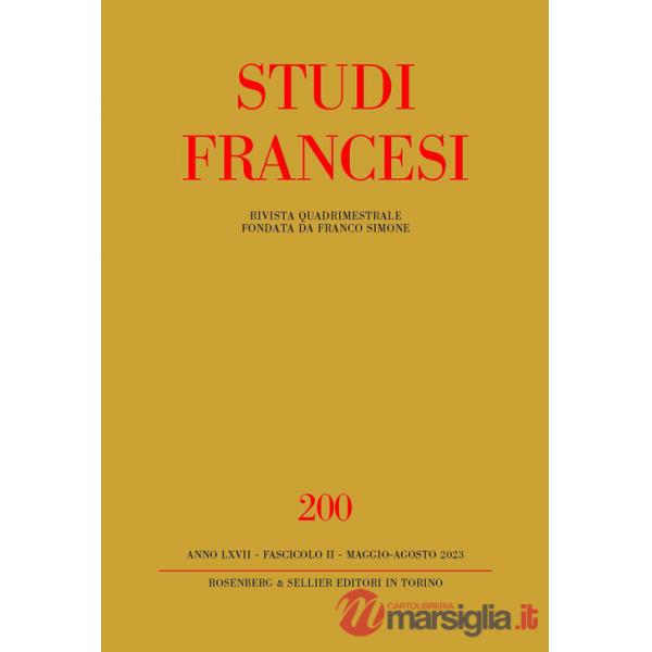 Studi francesi. Vol. 200: L' héritage de Molière: réécritures, traductions et représentations du Grand Siècle à l'âge contempora