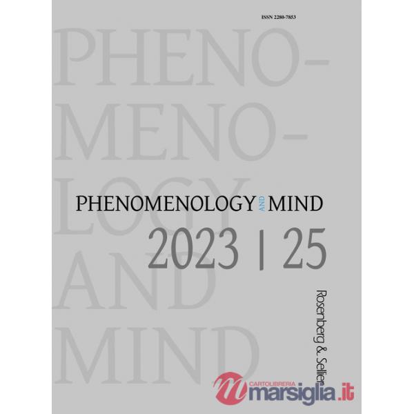 Phenomenology and mind (2023). Vol. 25